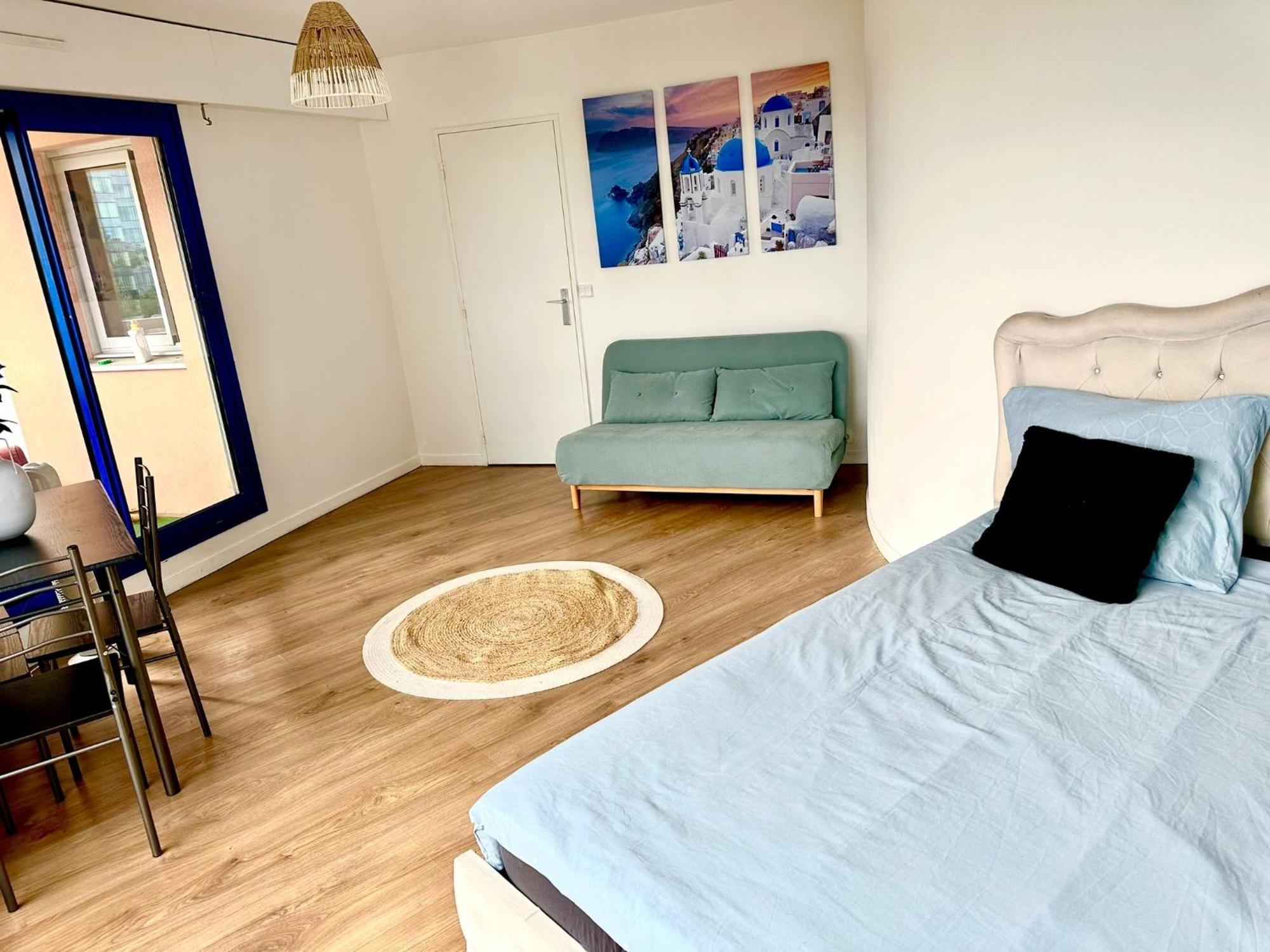 קורבוו Paris La Defense - Santorin Apartment With Jacuzzi מראה חיצוני תמונה